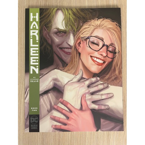 116 - HARLEY QUINN - HARLEEN. Black Label Books 1 - 3, complete set. DC Comics 2019. All 1st prints. VF/NM... 