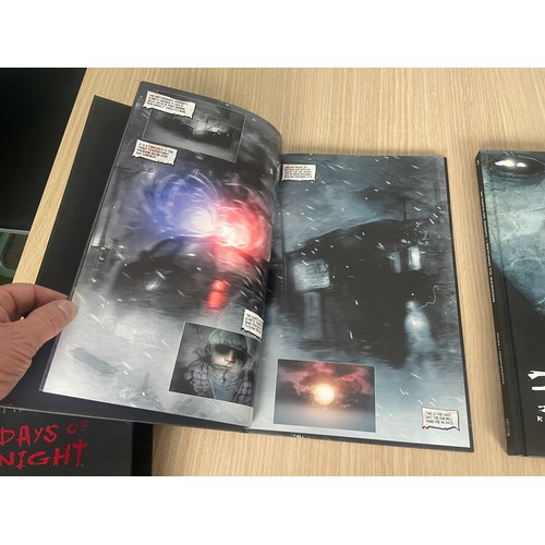 77 - 30 DAYS OF NIGHT TRILOGY - 3 x Hardback books in slips are - Signed by Steve Niles and Ben Templesmi... 