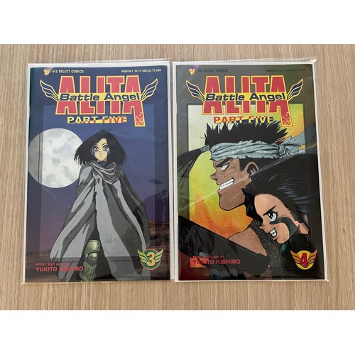 83 - Battle Angel Alita Part 5 issues 1 to 7 Viz Select Comics (1995) Yukito Kishiro. All comics are bagg... 