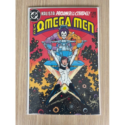 90 - OMEGA MEN #3 - 1st Appearance of LOBO - DC Comics First Print. Key Comic.  This comic  is in NM Cond... 