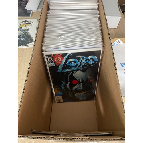 91 - HUGE LOBO COMICS JOB LOT - Over 90 comics featuring #1 - 40 of First Lobo solo title series, plus ma... 