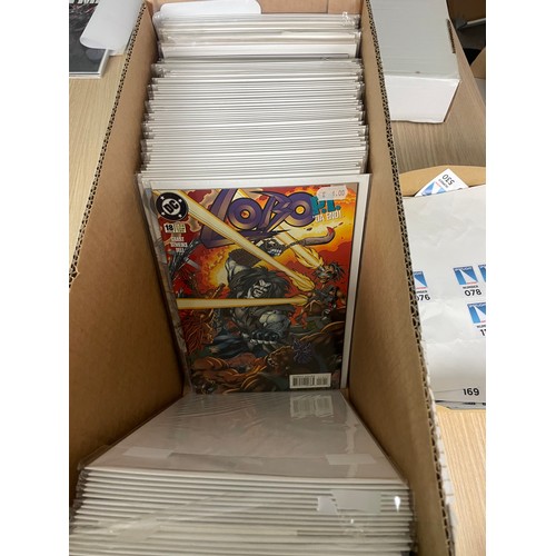 91 - HUGE LOBO COMICS JOB LOT - Over 90 comics featuring #1 - 40 of First Lobo solo title series, plus ma... 