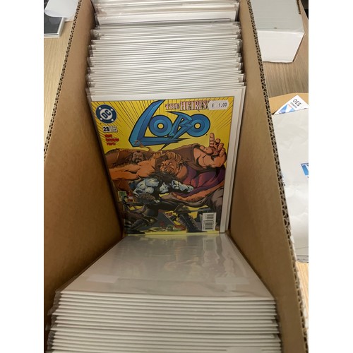 91 - HUGE LOBO COMICS JOB LOT - Over 90 comics featuring #1 - 40 of First Lobo solo title series, plus ma... 