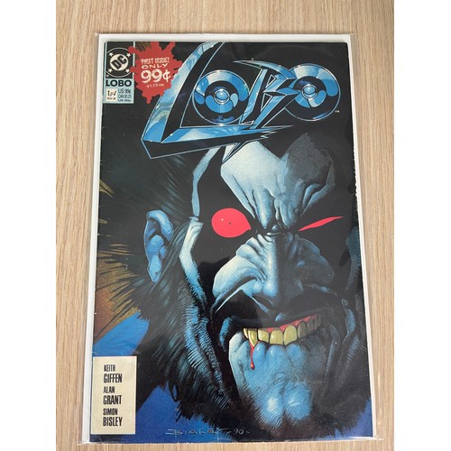 91 - HUGE LOBO COMICS JOB LOT - Over 90 comics featuring #1 - 40 of First Lobo solo title series, plus ma... 