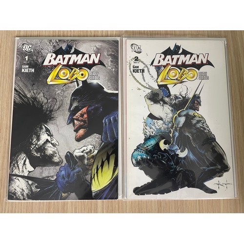 93 - BATMAN / LOBO : DEADLY SERIOUS - DC Comics #1 and 2 Complete series 2007. NM/New Condition. Bagged &... 