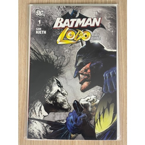 93 - BATMAN / LOBO : DEADLY SERIOUS - DC Comics #1 and 2 Complete series 2007. NM/New Condition. Bagged &... 