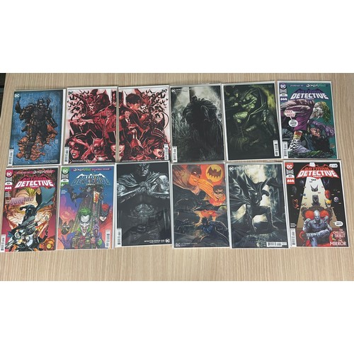 96 - DETECTIVE COMICS BUNDLE - 12 x DC Comics in total. Including rare variants. (2019). Various editions... 