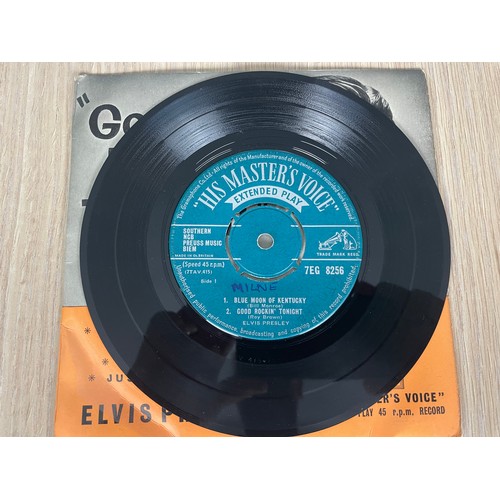 195 - ELVIS PRESLEY - GOOD ROCKIN' TONIGHT E.P. ORIGINAL UK HMV.  Vinyl EX+. IN EX++ Condition Original Sl... 