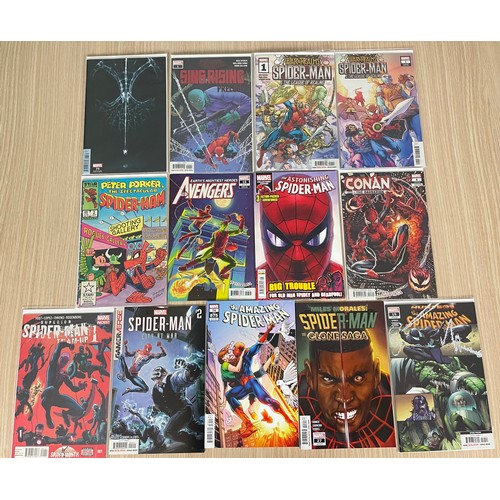 79 - SPIDER-MAN & SPIDER-MAN RELATED COMICS - 13 x Marvel Comics.
Featuring Amazing Spider-man #75 Gleaso... 