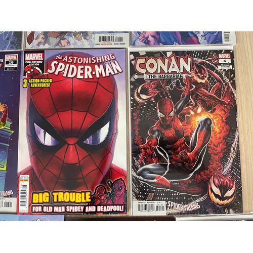 79 - SPIDER-MAN & SPIDER-MAN RELATED COMICS - 13 x Marvel Comics.
Featuring Amazing Spider-man #75 Gleaso... 