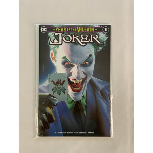 86 - JOKER - YEAR OF THE VILLAIN #1 MIKE MAYHEW TRADE DRESS VARIANT LIMITED TO 3000 - NM/New, Bagged and ... 