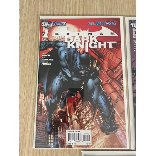 101 - BATMAN: THE DARK KNIGHT Vol 2. #1 - 11.  DC Comics 2011. 1st Appearance of White Rabbit.
Unbroken ru... 