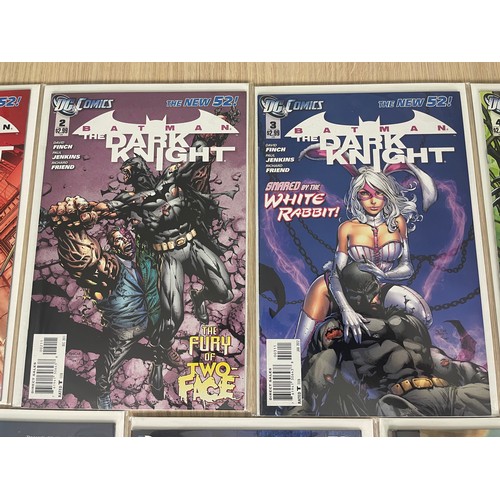 101 - BATMAN: THE DARK KNIGHT Vol 2. #1 - 11.  DC Comics 2011. 1st Appearance of White Rabbit.
Unbroken ru... 