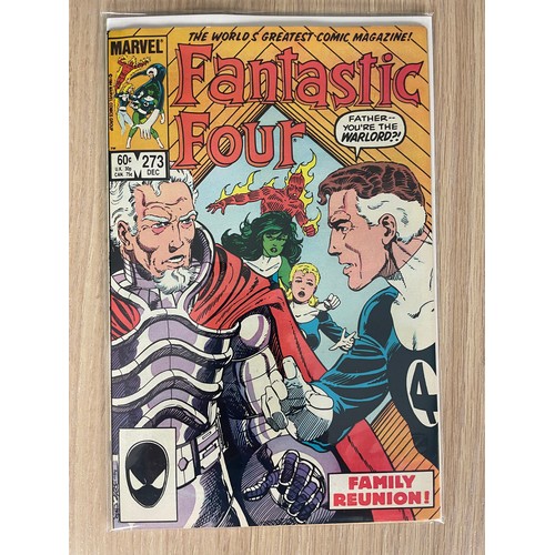 115 - Fantastic Four 273 (1st full App of Nathaniel Richards, origin of Kang Prime). Marvel Comics (1984) ... 