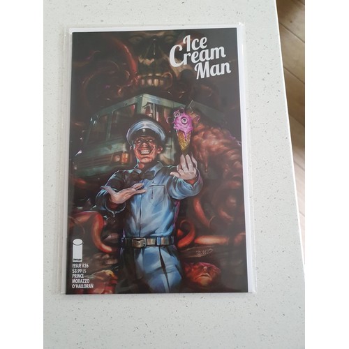 322 - Ice Cream Man #26 Derrick Chew Trade & Virgin Variant Set Image Comics x 2  NM Bagged & Boarded (2)