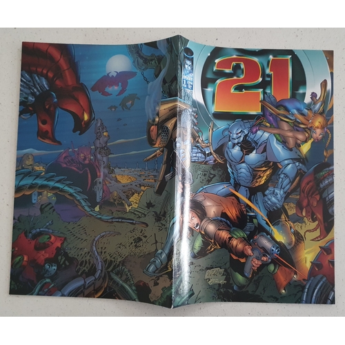 353 - 21  #1-3  Mini Series   Direct Editions   Image Comics 1996  (3 Comics)   Generally VG+ Condition