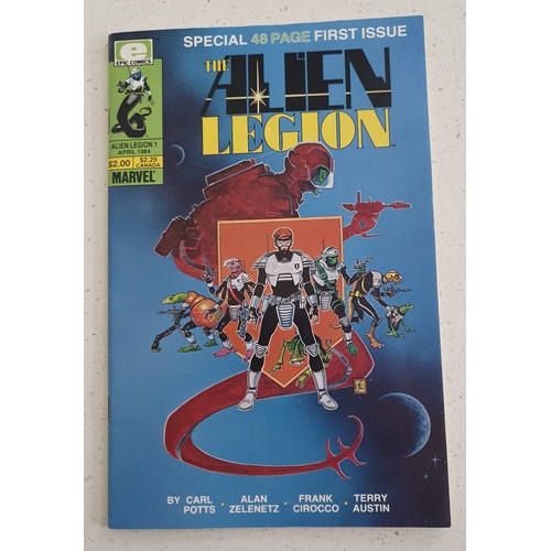 356 - The Alien Legion   Volume 1  #1-5   Epic Comics / Marvel Comics 1984  (5)   VG Condition