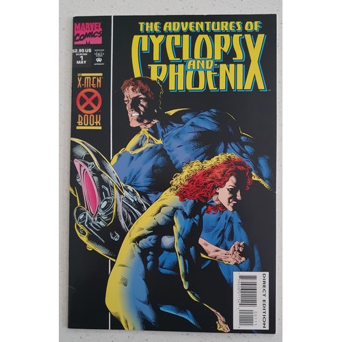 362 - The Adventures of Cyclops and Phoenix  #1-4  Marvel Comics  1994  (4 Comics) VG+ Condition