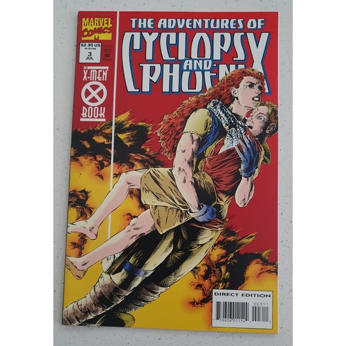 362 - The Adventures of Cyclops and Phoenix  #1-4  Marvel Comics  1994  (4 Comics) VG+ Condition