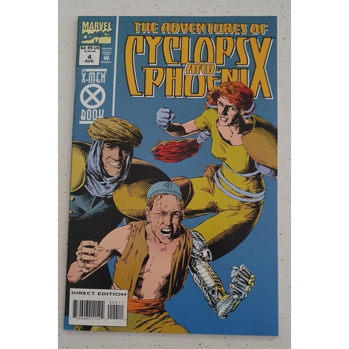 362 - The Adventures of Cyclops and Phoenix  #1-4  Marvel Comics  1994  (4 Comics) VG+ Condition