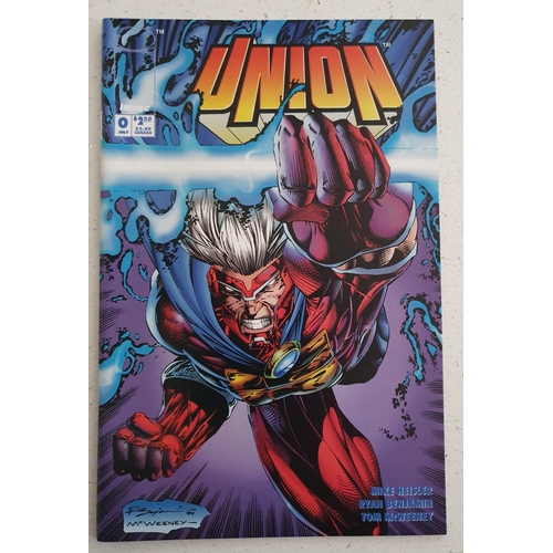 363 - Union  Volume 1   #0-4  Image Comics  1993   (5)   VG+ Condition