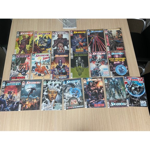303 - DC Comics THE SILENCER (2018) Complete Set  #1 - 18 plus Annual.
All Nagged + in NM Condition