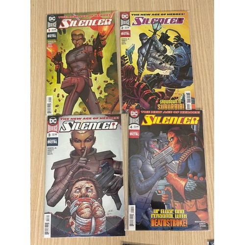 303 - DC Comics THE SILENCER (2018) Complete Set  #1 - 18 plus Annual.
All Nagged + in NM Condition