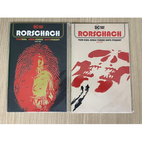 310 - RORSCHARCH - DC COMICS Black Label #1 - 6. All bagged and in NM condition ( 6 comics in total)