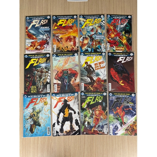 329 - THE FLASH REBIRTH Vol 2. DC Comics. (2016) #1 - 50 plus annual. Complete unbroken run (53 Comics in ... 