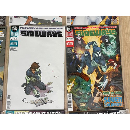 335 - SIDEWAYS - DC COMICS - COMPLETE RUN/SET #1 - 13 + ANNUAL (2018) 14 comics in total.
NM Condition. Al... 