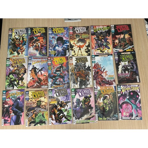 337 - JUSTICE LEAGUE Vol. 4 #1 - 50 Plus Annual. Almost complete run (excludes #43 +45). DC Comics (2018).... 