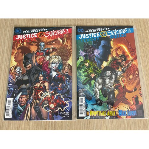 341 - JUSTICE LEAGUE VS SUICIDE SQUAD - #1 - 6 Complete Mini Series. DC Comics (2017). 
NM Condition. All ... 