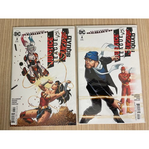 342 - JUSTICE LEAGUE VS SUICIDE SQUAD - #1 - 6 VARIANT COVER SET. Complete Mini Series. DC Comics (2017). ... 