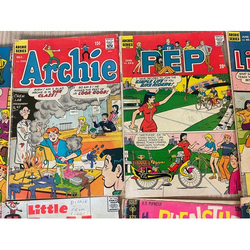 384 - Selection of 60s independent comics, including Archie, Ripley’s Believe It or Not, Daffy Duck). 18 c... 