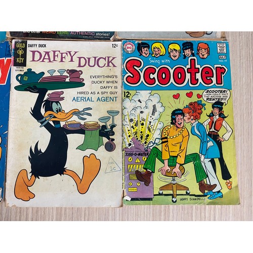 384 - Selection of 60s independent comics, including Archie, Ripley’s Believe It or Not, Daffy Duck). 18 c... 