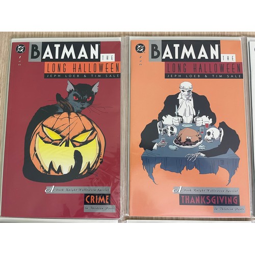 368 - Batman: Long Halloween full run (#1-13) DC Comics 1996. Complete set of this iconic Batman series. V... 