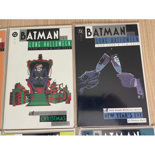 368 - Batman: Long Halloween full run (#1-13) DC Comics 1996. Complete set of this iconic Batman series. V... 