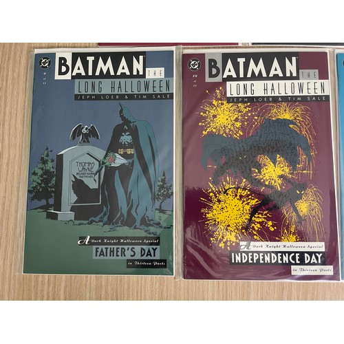 368 - Batman: Long Halloween full run (#1-13) DC Comics 1996. Complete set of this iconic Batman series. V... 