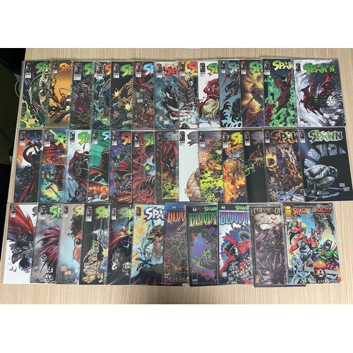 370 - Selection of Spawn comics, including: Spawn #31-62 (Complete Run) Spawn Bloodfeud 2-4, Curse of the ... 