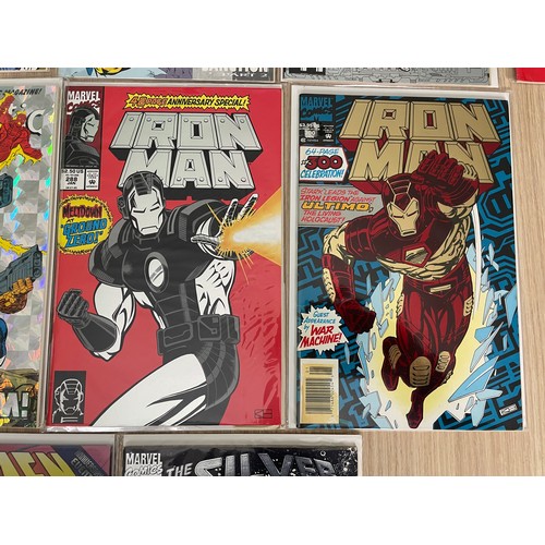 372 - Marvel Comic ‘gimmick’ covers (foils etc) from the 1990s. Including Hulk #400, Iron Man #300, X-Men,... 