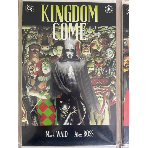 373 - Kingdom Come #1-4 - Complete DC Comics run. (1996). All Bagged & Boarded all FN/NM Condition.