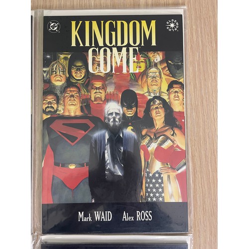 373 - Kingdom Come #1-4 - Complete DC Comics run. (1996). All Bagged & Boarded all FN/NM Condition.