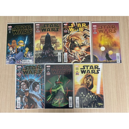 375 - Star Wars #1-7 Marvel Comics 2015
includes rare Skottie Young Variant cover of #1.
First App of Sana... 