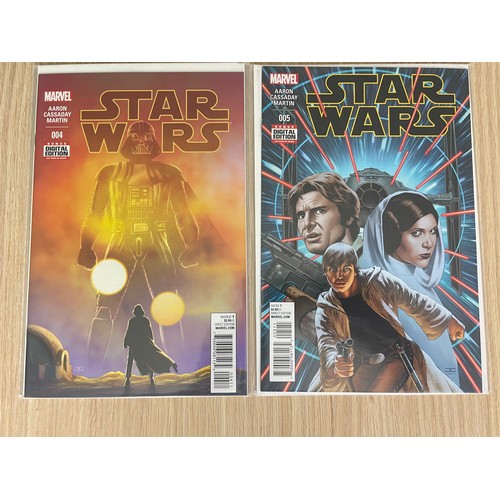 375 - Star Wars #1-7 Marvel Comics 2015
includes rare Skottie Young Variant cover of #1.
First App of Sana... 