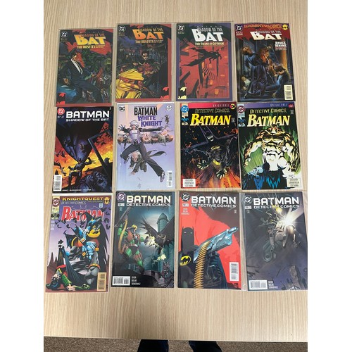 379 - DC Comics - Batman Bundle of comics 38 comics in total. some bagged, Some Boarded VG+ Conditions.