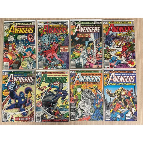 381 - MARVEL COMICS AVENGERS BUNDLE - Bronze Age, 1978 Onwards, Featuring: #170,171,177,182,184,190,191,19... 