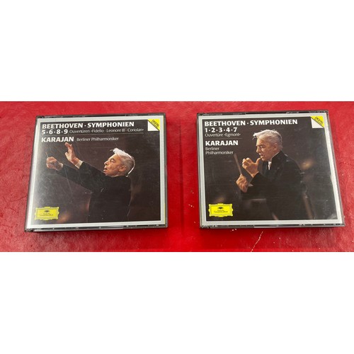 552 - 2 CD Sets - The Complete Beethoven Symphonies - Deutsche Gramophone Conducted by Karajan