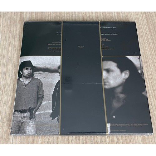 556A - U2 - The Joshua Tree Singles Remastered & Live - Fan Club Vinyl Set - New/Sealed. 
4 x 10