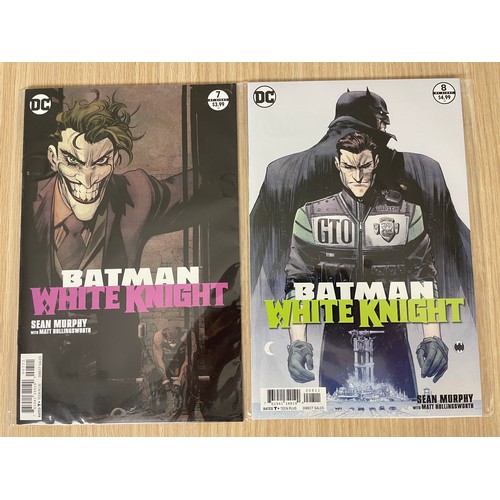 201 - BATMAN WHITE KNIGHT - #1 - 8 Complete run of Limited Series. DC Comics 2017. FN Condition. All Bagge... 