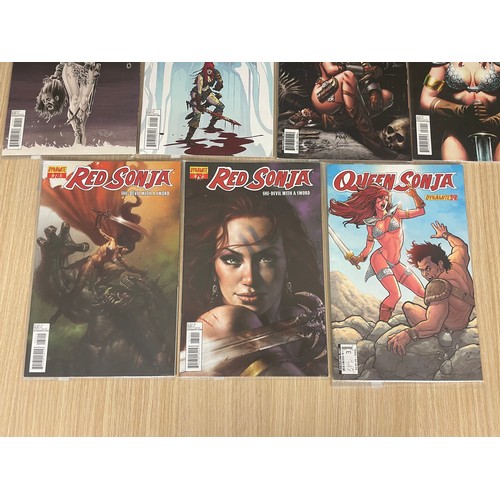 229 - Red Sonja Comics - #1, #5, #61,#74,#78 & #79 plus Queen Sonja #19. Dynamite Comics - 7 comics in tot... 